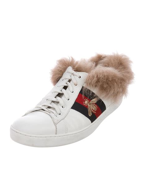 shoe tree for gucci sneakers|Gucci fur sneakers women's.